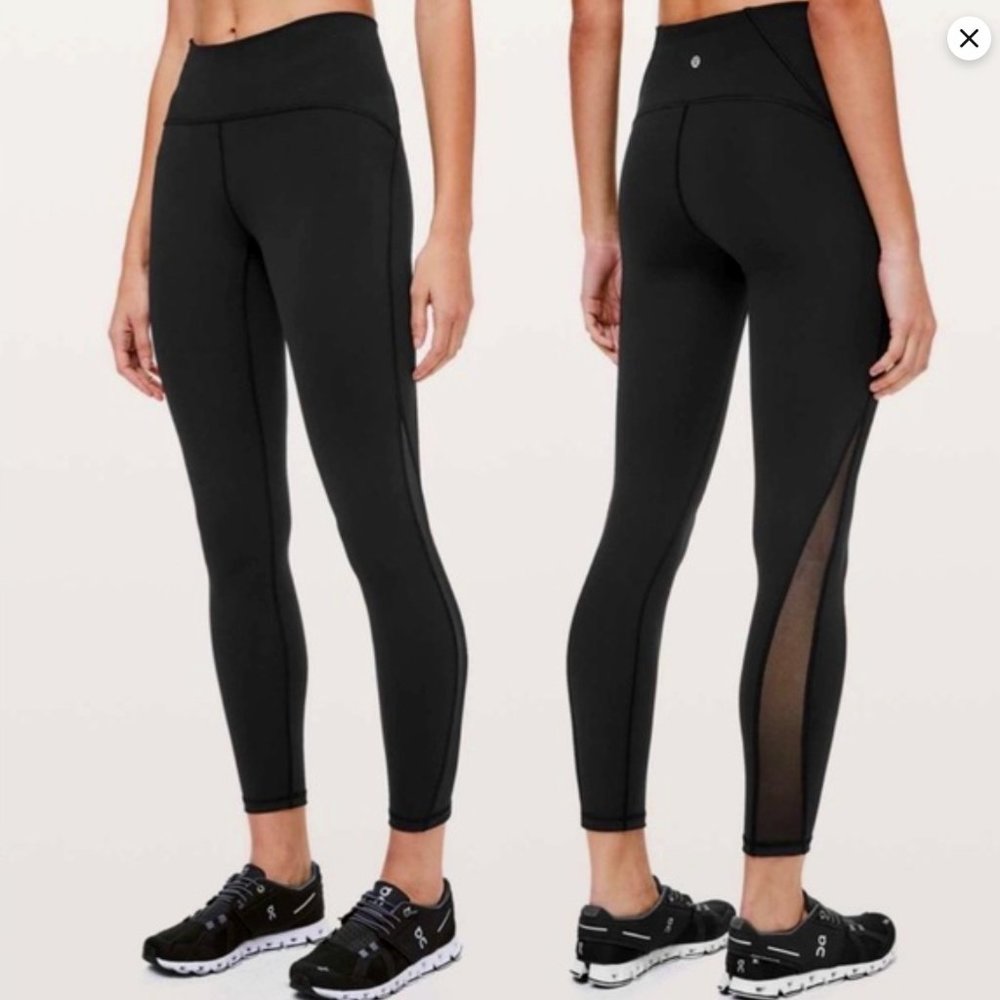 New with Tag Lululemon Wundertrain Legging with Pocket, Black Size 8